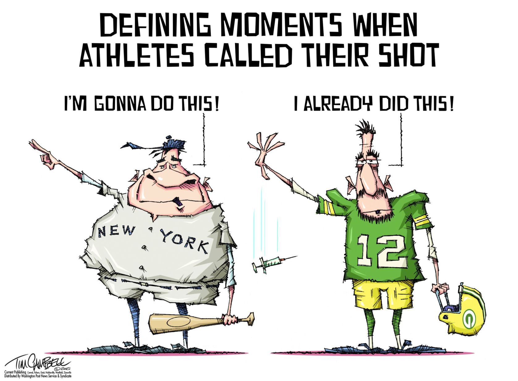 Tim Campbell cartoon